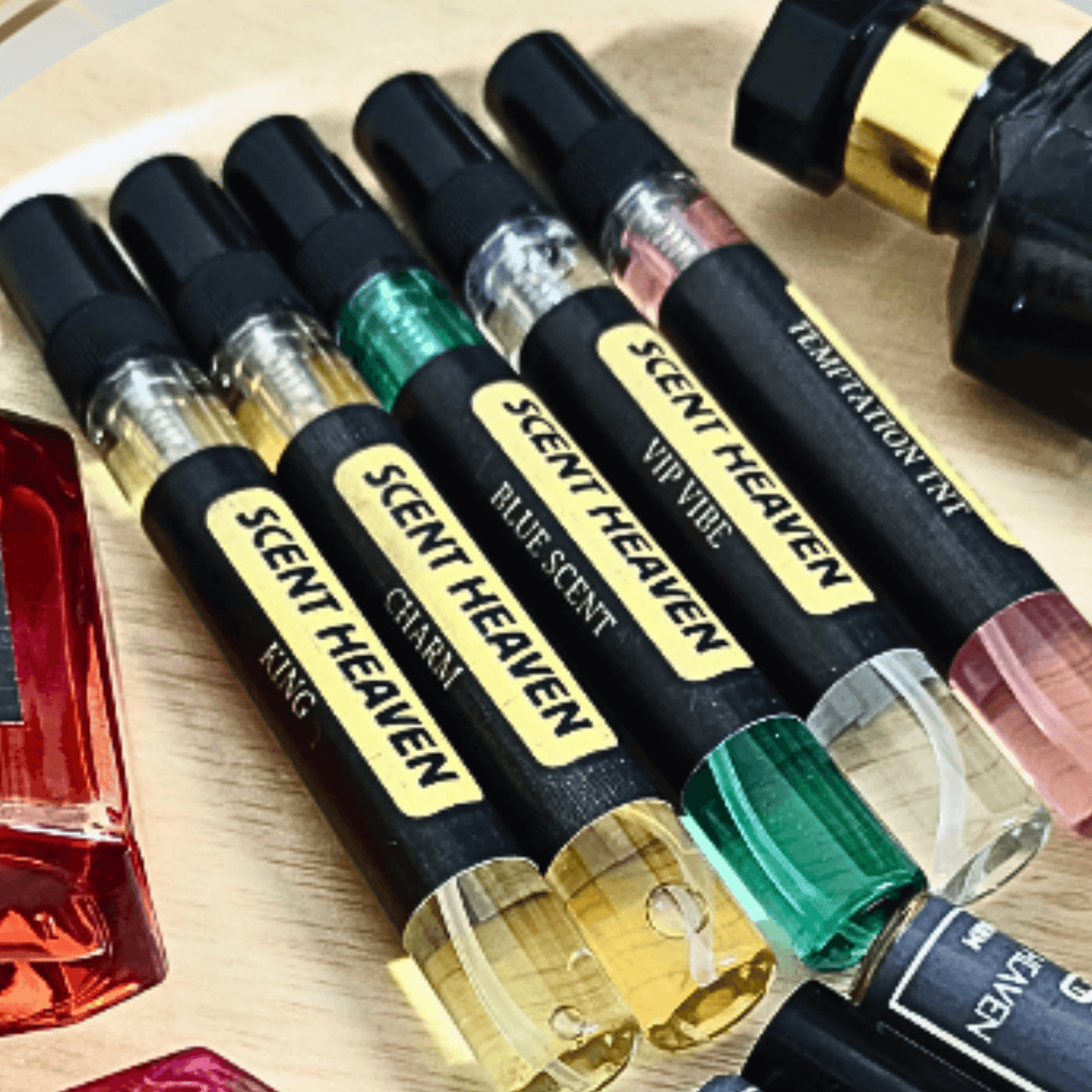 5ml Travel Mini Perfume Bottles – Compact, high-quality fragrances for on-the-go luxury, perfect for travel and everyday use