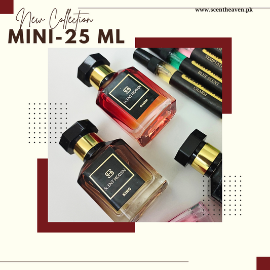 Explore our mini perfume bottles, offering luxury in a compact size. Perfect for on-the-go and travel, these high-quality, affordable scents deliver elegance and sophistication in a convenient format.