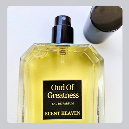 Luxury unisex oud fragrance with saffron and natural oud wood – Oud of Greatness Pakistan