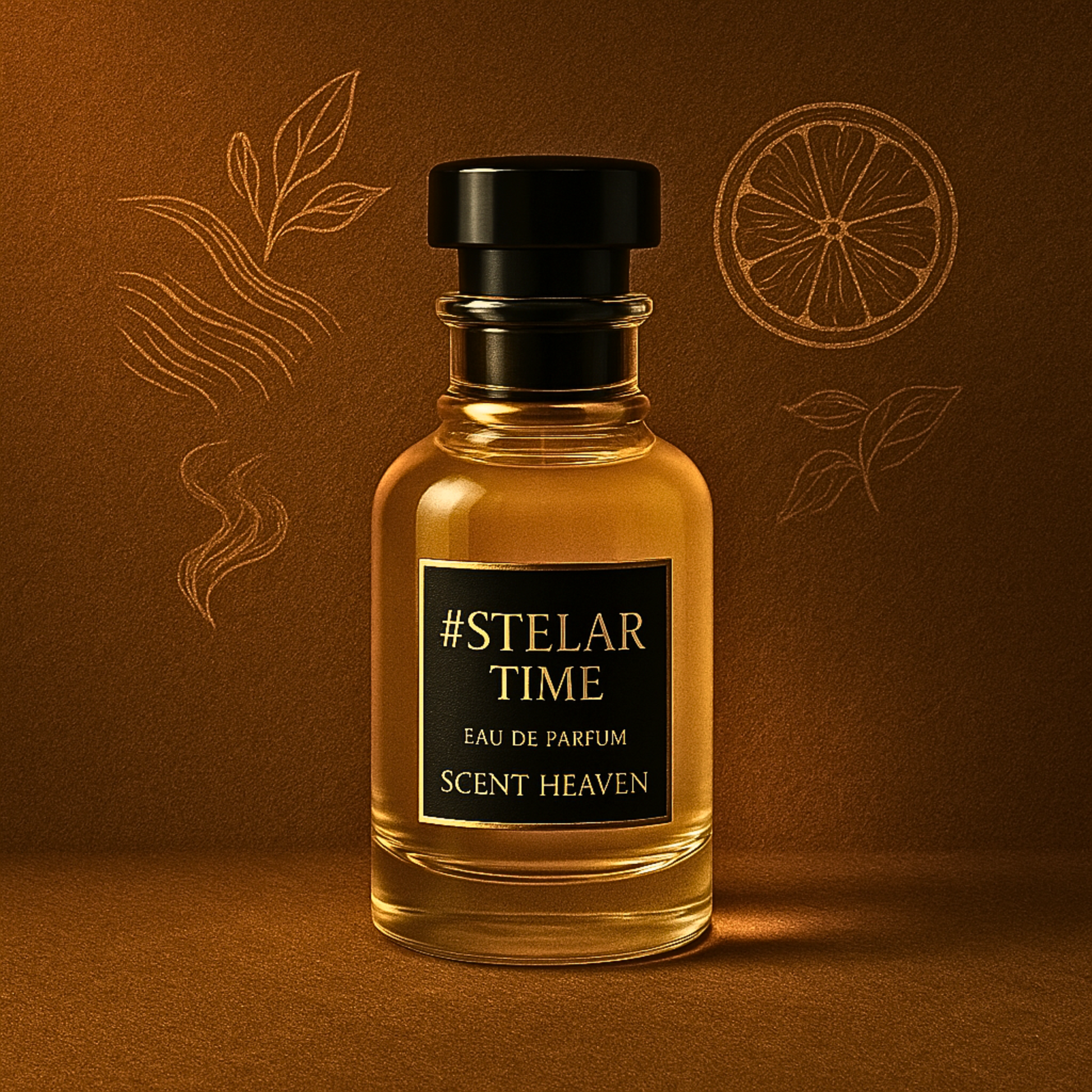 Unisex luxury fragrance with warm amber, white florals, and creamy woods – long-lasting Eau de Parfum