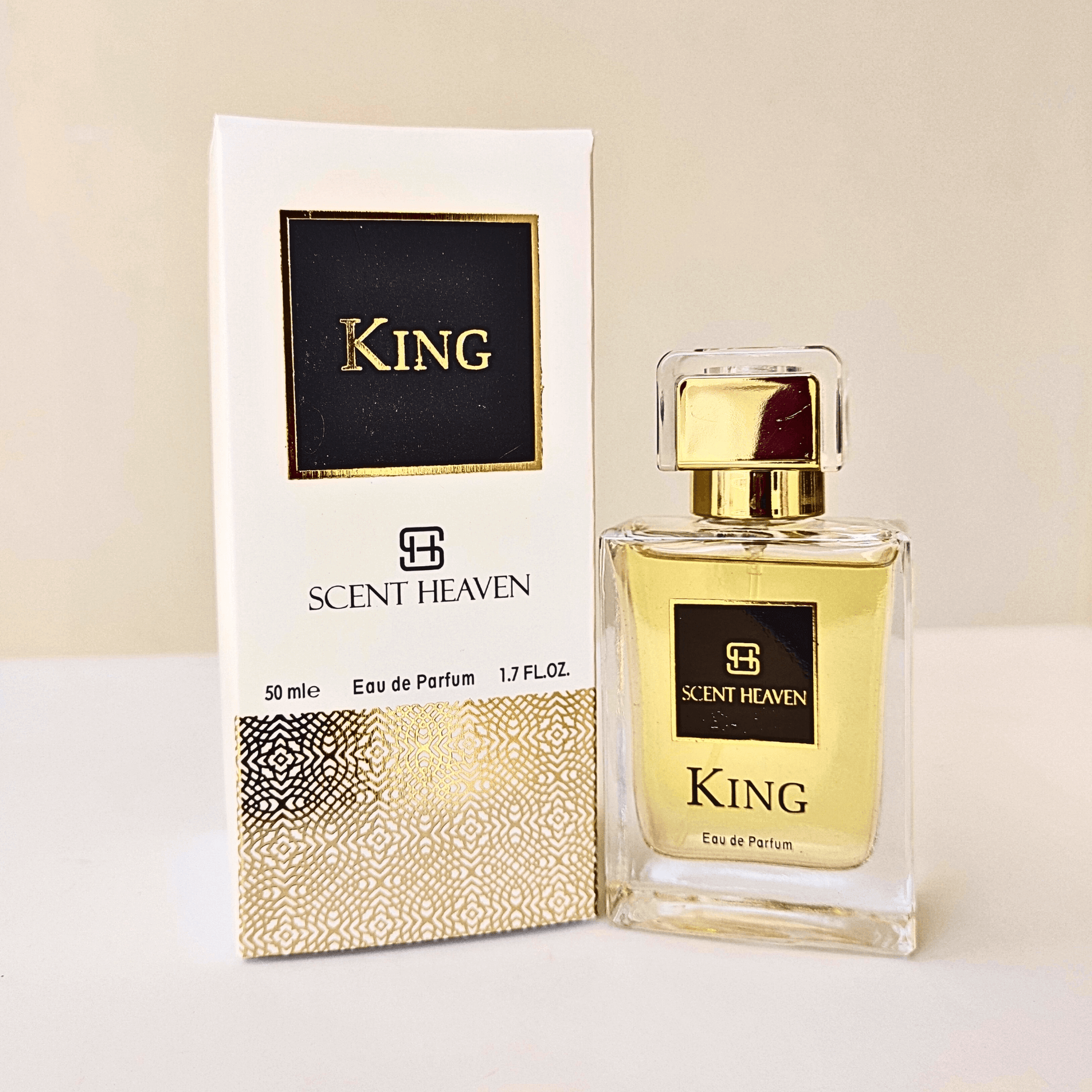 A luxurious bottle of fragrance with a sleek, modern design, showcasing a fresh and aquatic scent. The bottle rests on a reflective surface, exuding timeless elegance and sophistication. Perfect for the modern man seeking a versatile and irresistible aroma.